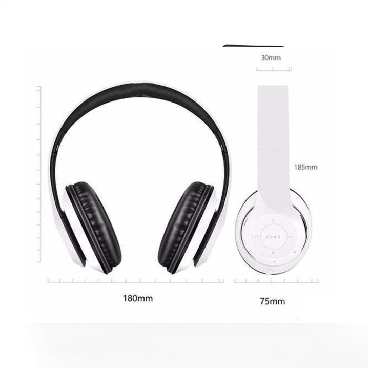 Tai Nghe Chụp Tai Không Dây Bluetooth P47 - Công Nghệ Chống Ồn - Thiết Kế Sành Điệu - Bass Siêu Trầm -Có Khe Cắm Thẻ Nhớ | BigBuy360 - bigbuy360.vn