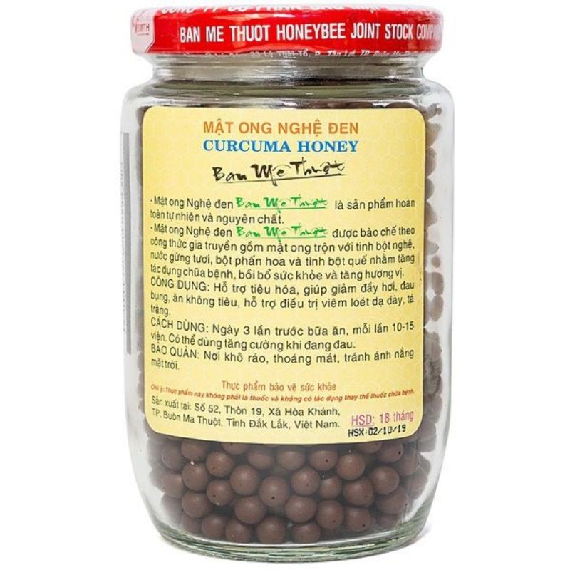 Mật Ong Nghệ Đen Ban Mê Thuột 250g