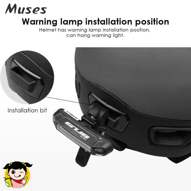 Muse07 Nón bảo hiểm 8 lỗ GUB CITY PRO tiện lợi dành cho đi xe mô tô