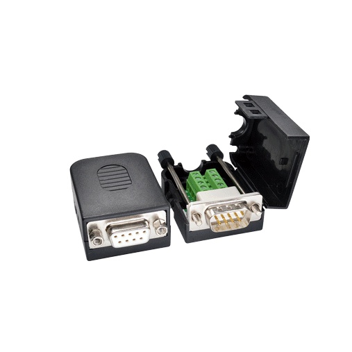 DP9 dạng terminal đấu nối thuận tiện- Male/Female đầy đủ