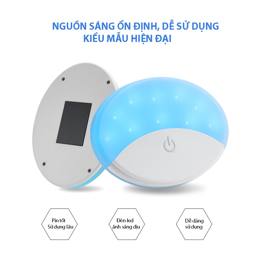 Đèn led tròn,đèn dán trần xe ô tô,dễ lắp ráp không cần khoan đục,sử dụng được 30 ngày cho 1 lần sạc,dùng được mọi nơi