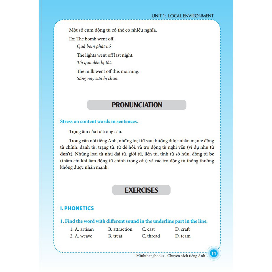 Sách - Chinh phục ngữ pháp và bài tập tiếng Anh lớp 9 - Tập 1 tái bản 2021