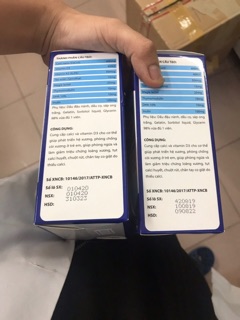 Viên uống bổ sung Canxi
