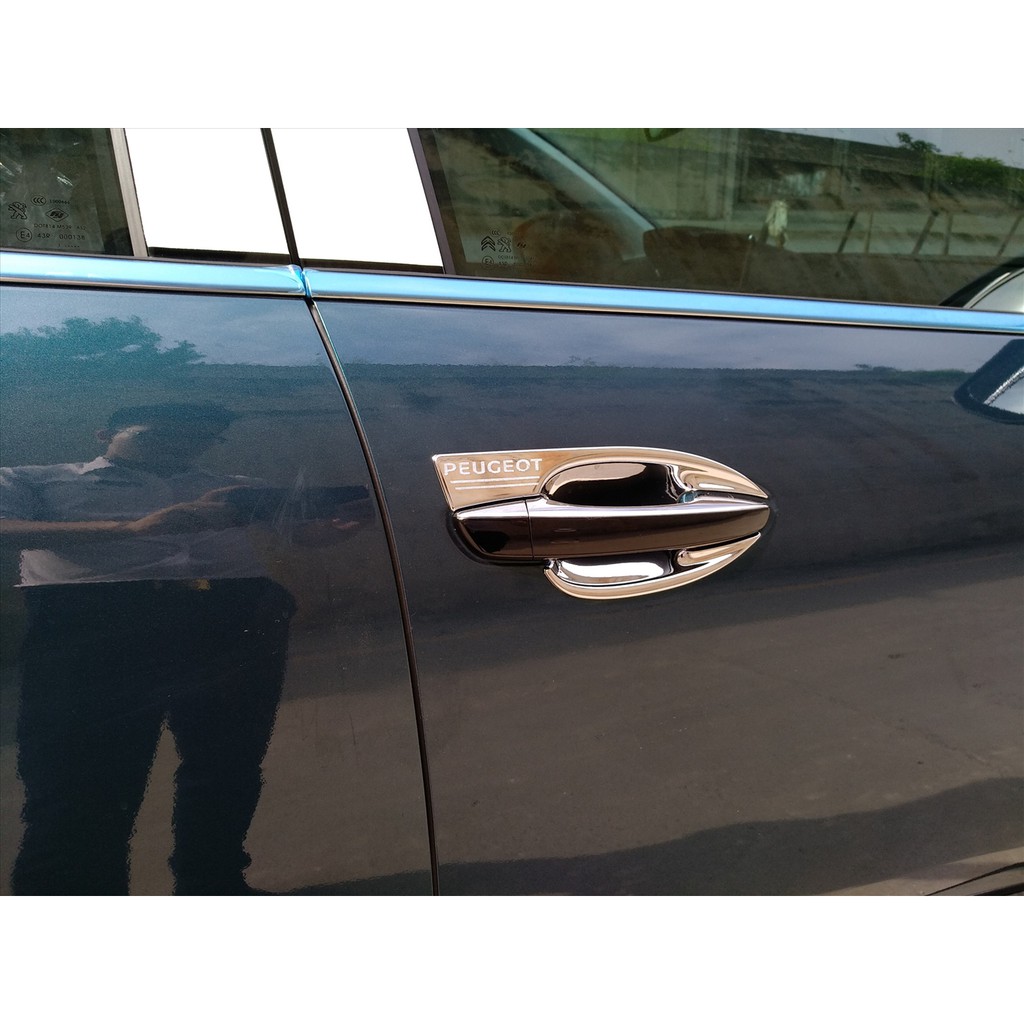 Ốp chén cửa, hõm cửa xe Peugeot 3008, 5008