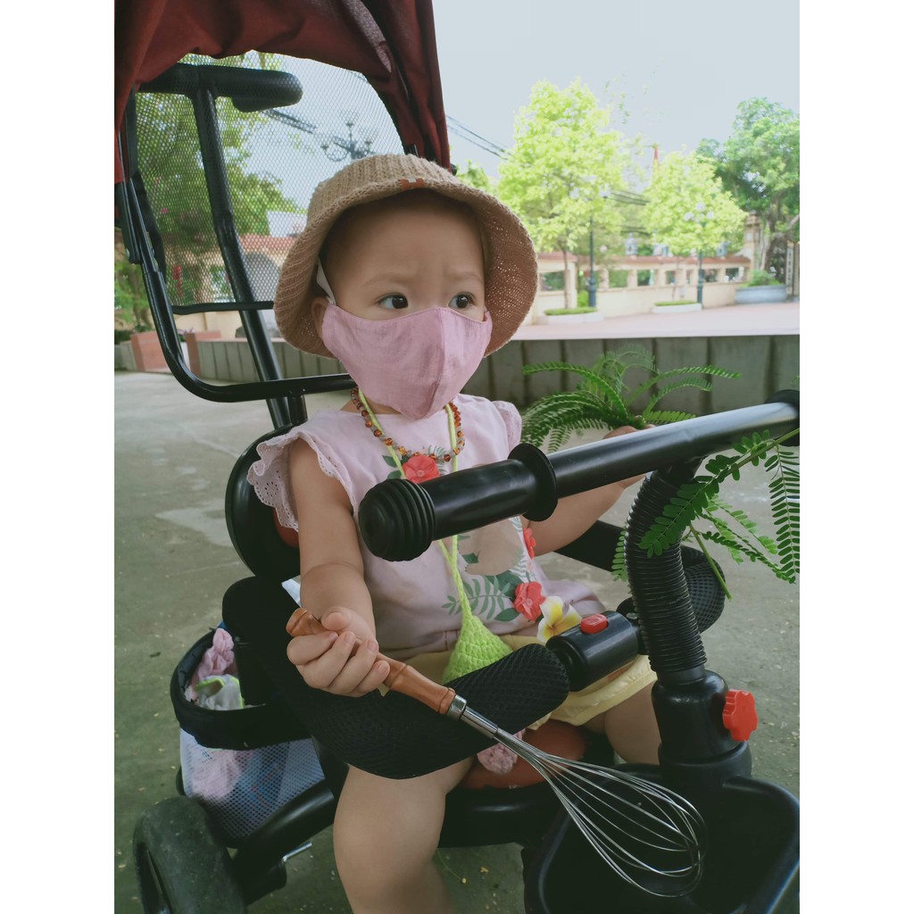 Khẩu Khẩu Trang Lụa Cho Trẻ Em