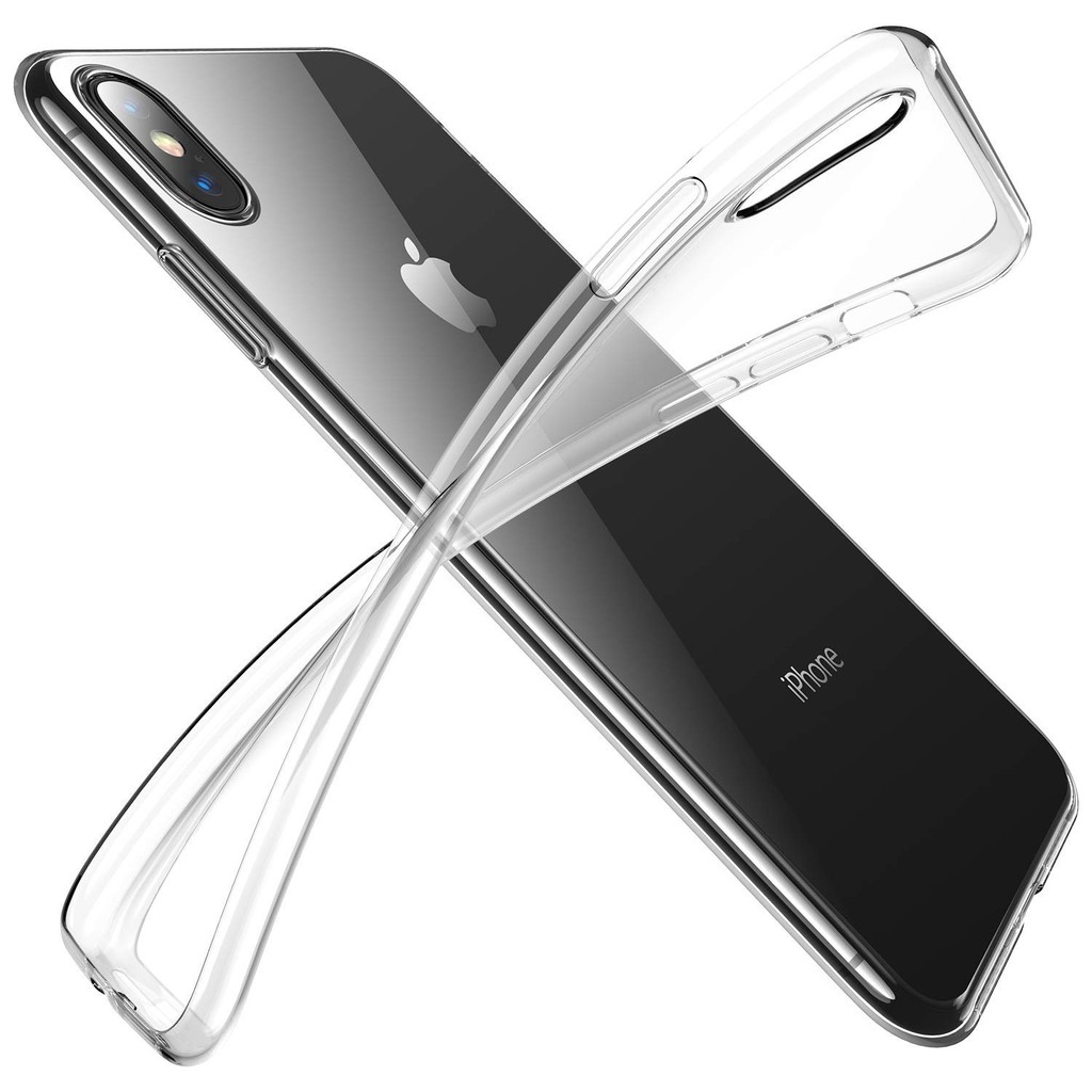 Ốp lưng TPU mềm trong suốt siêu mỏng mạ chrome cho IPHONE6 7 8P XS MAX XS XR 11 12 13 Pro max 13 12 Pro Ốp điện thoại