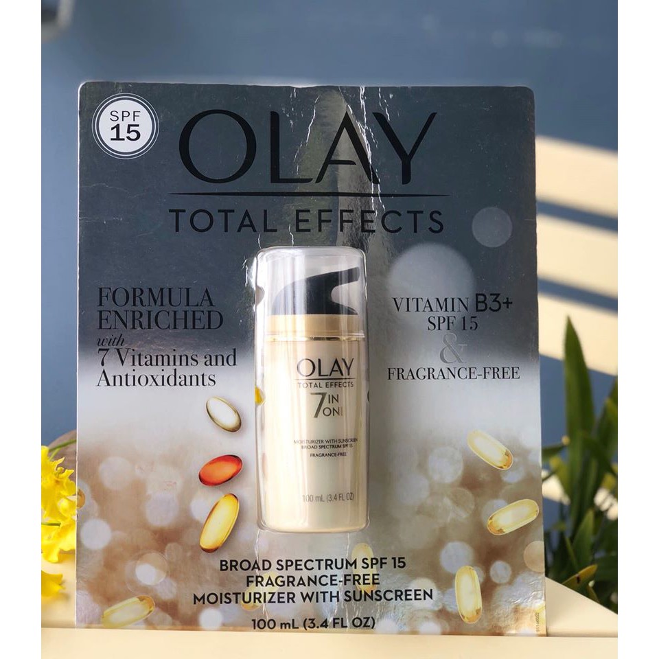 Kem dưỡng da chống lão hóa Olay Total Effects 7 in One Anti-Aging Moisturizer 100ml