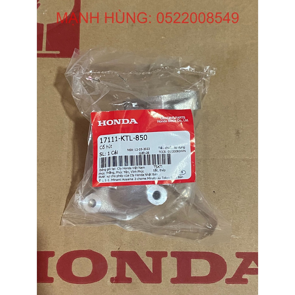 Cổ hút Wave A100, Wave RS100 Honda