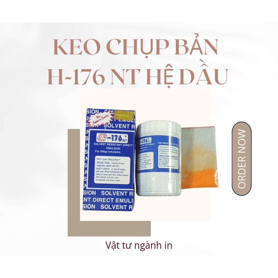 Keo chụp bản H-176 NT hệ dầu