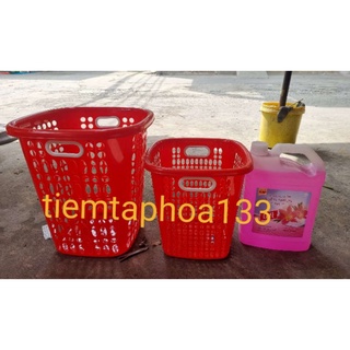 Sọt nhựa Oval đựng quần áo vật dụng