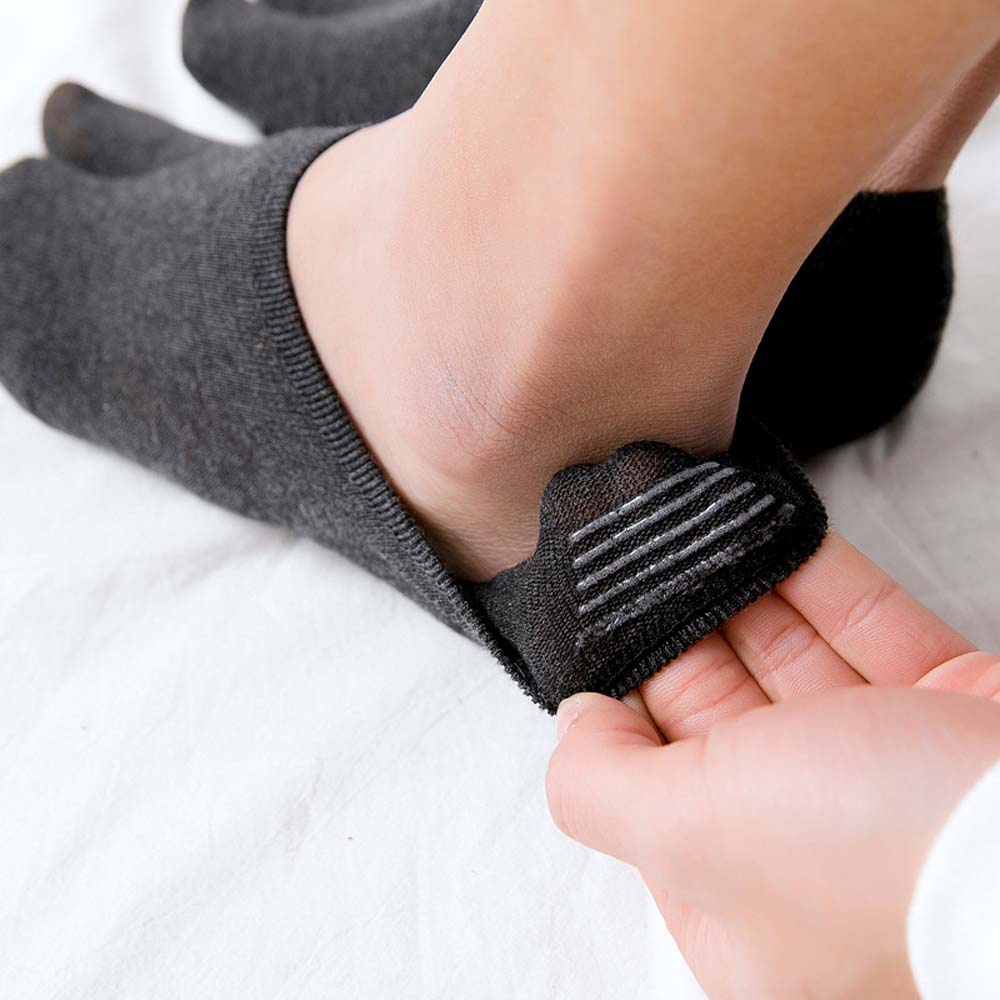 Vớ cotton mềm xỏ ngón hai ngón thoáng khí phong cách Nhật Bản cho nam nữ