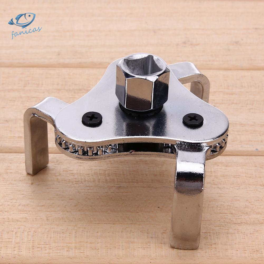 Dụng Cụ Cờ Lê Vặn Bộ Lọc Dầu Hai Chiều 3 Hàm Có Thể Điều Chỉnh Cho Xe Hơi Xe Tải 55-108MM