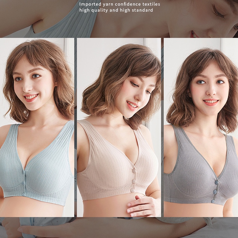 KISSY Áo Lót Có Đệm Mút Nâng Ngực Cho Nữ Size M-4Xl