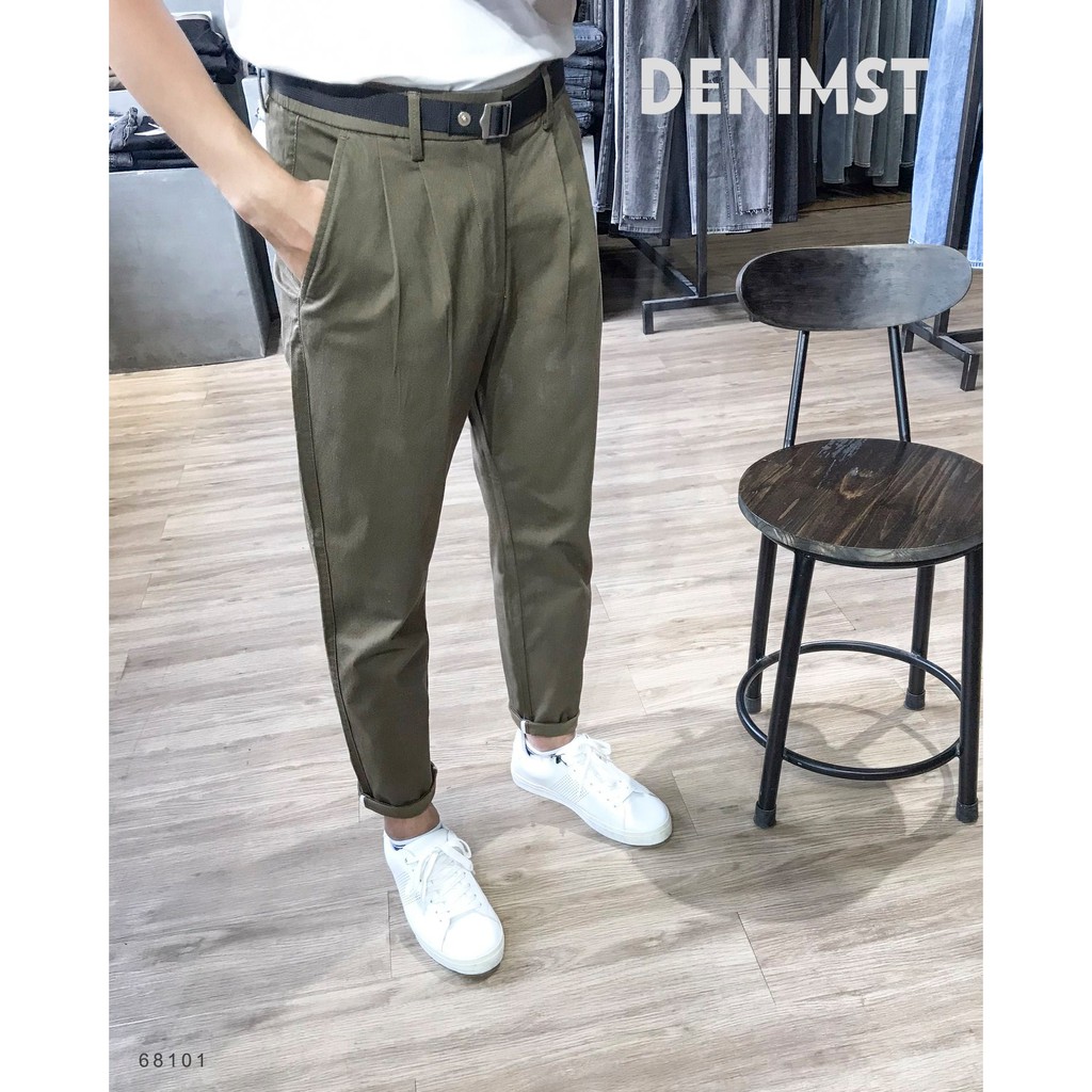 Quần Dài Nam DENIMST 68101 Chất Liệu Kaki, Dáng Baggy