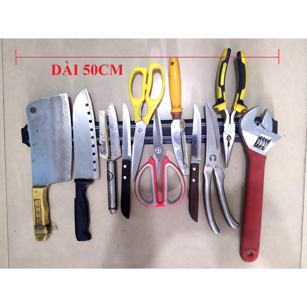 Nam châm treo dao từ tính  - Hỗ trợ không gian bếp