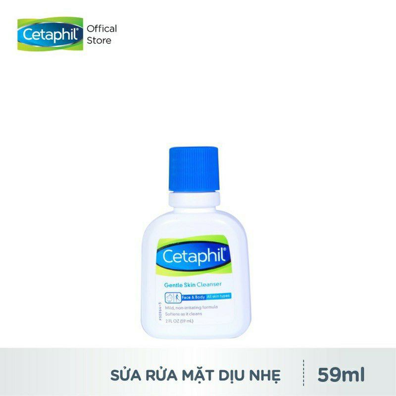 [Date 2022] Sữa rửa mặt dịu nhẹ Cetaphil 125ml - 500ml