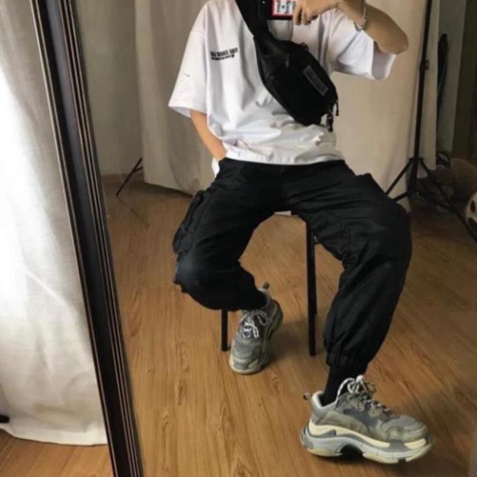 Áo thun nam nữ tay lỡ unisex, áo phông cotton form rộng, áo thun A304