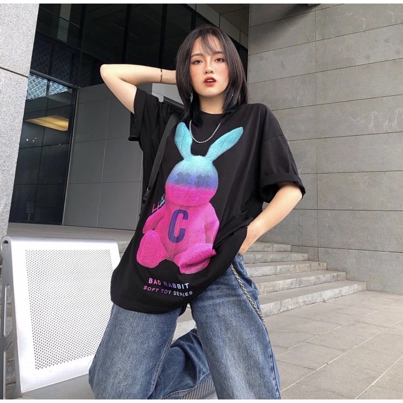 [Mã FASHIONT4MA giảm 10K đơn 50K] ÁO PHÔNG THỎ BAD RABBIT - THỎ 7 Màu | BigBuy360 - bigbuy360.vn