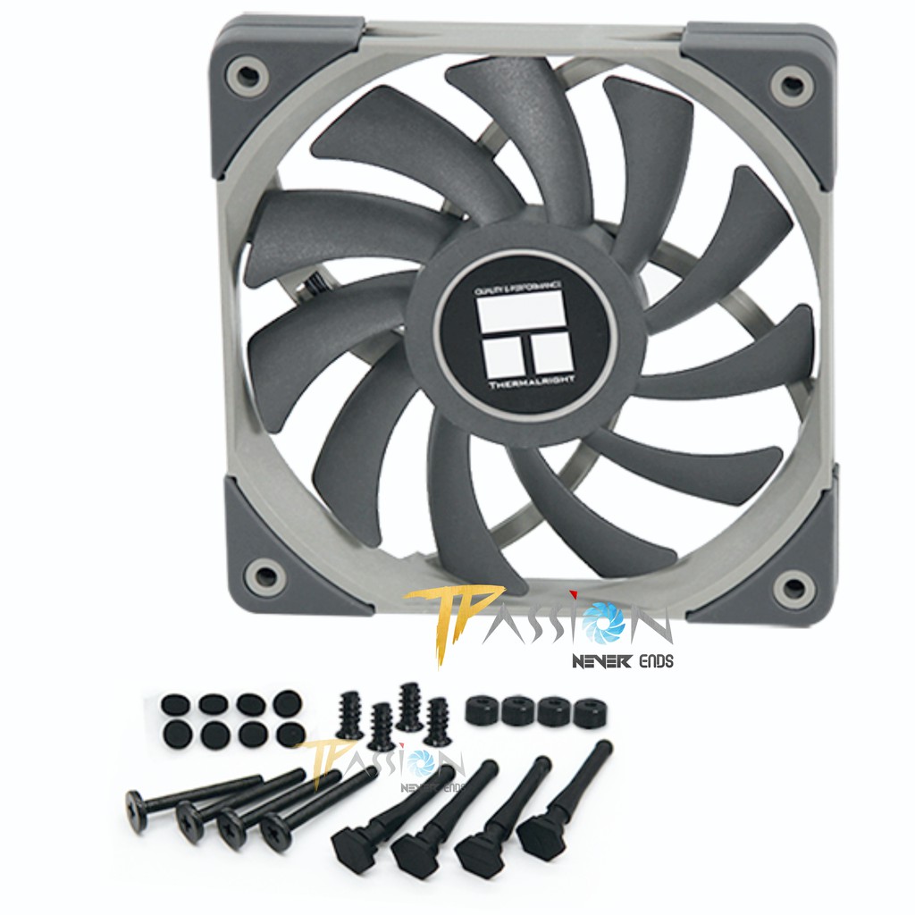 Quạt tản nhiệt Fan case 12cm Thermalright TL-C12015 - Slim fan mỏng 15mm, cao cấp, quay êm, gió mạnh