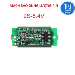 Mạch Báo Dung Lượng Pin 2S 8,4V