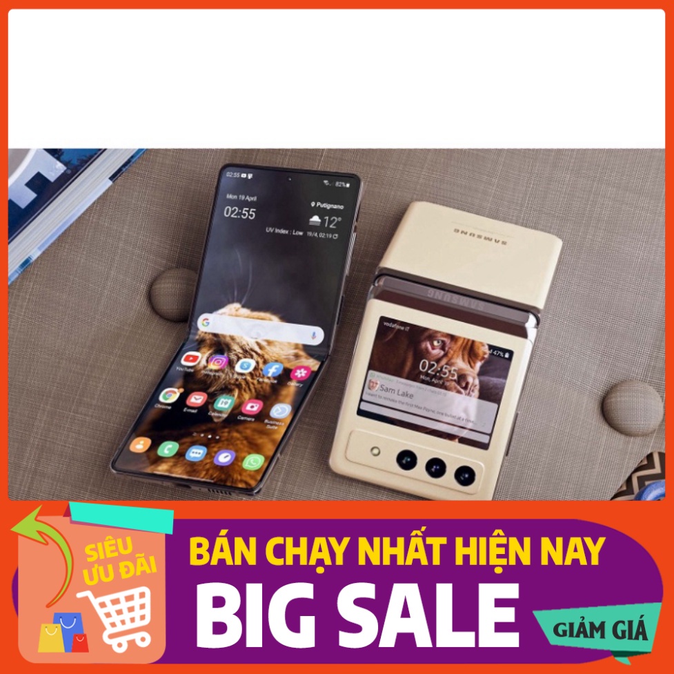 Điện thoại Samsung Galaxy Z Flip 3  - Nguyên hộp đủ bảo hành  - Tuấn Trinh