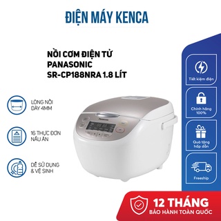 Nồi cơm điện tử panasonic sr-cp188nra 1.8 lít - bảo hành chính hãng - điện máy kenca
