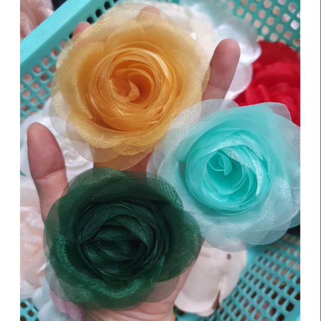 Hoa voan, hoa hồng HV166