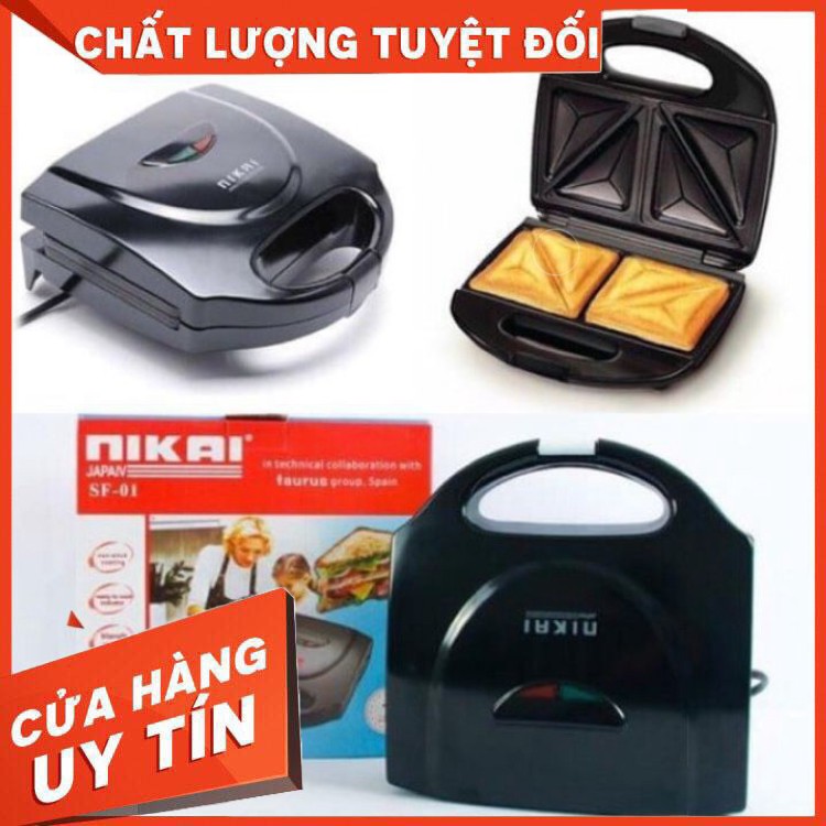 [Hàng Loại 1] Máy Nướng Bánh Sanwich Gia Đình [HÀNG CHÍNH HÃNG]