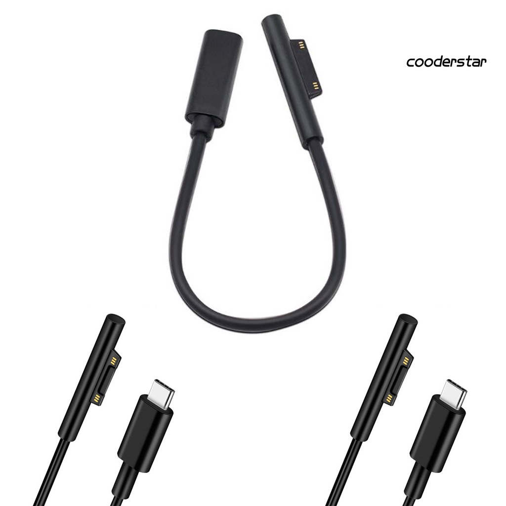 Dây cáp sạc 3A Type-c 1/1.5/1.8m cho laptop Surface Pro 3/4/5/6