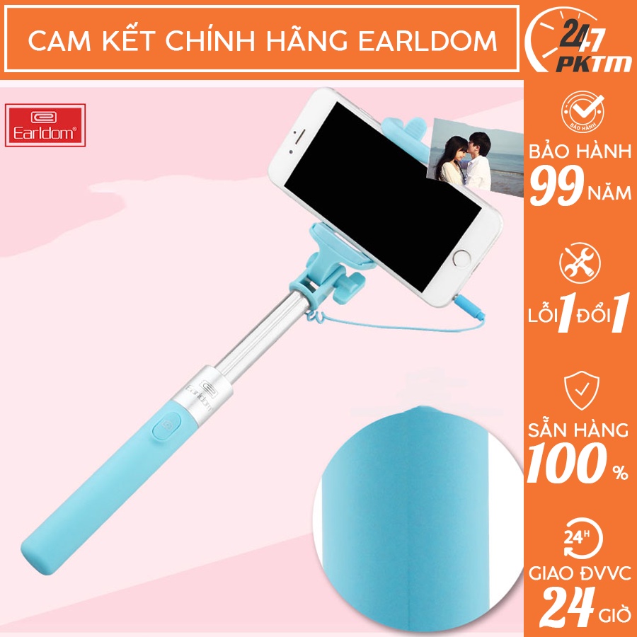 CHÍNH HÃNG EARLDOM Gậy Chụp Ảnh Tự Sướng Earldom ZP - 05 | Phụ Kiện Thông Minh 247 VN