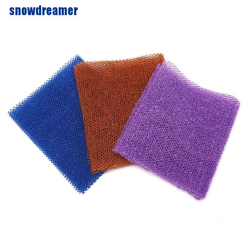 [Hàng mới về] Bông tắm bọt biển dạng lưới châu Phi tẩy tế bào chết toàn thân chăm sóc da