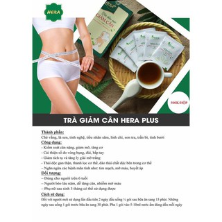 [Rẻ nhất shopee] Giảm cân Hera Plus dạng viên