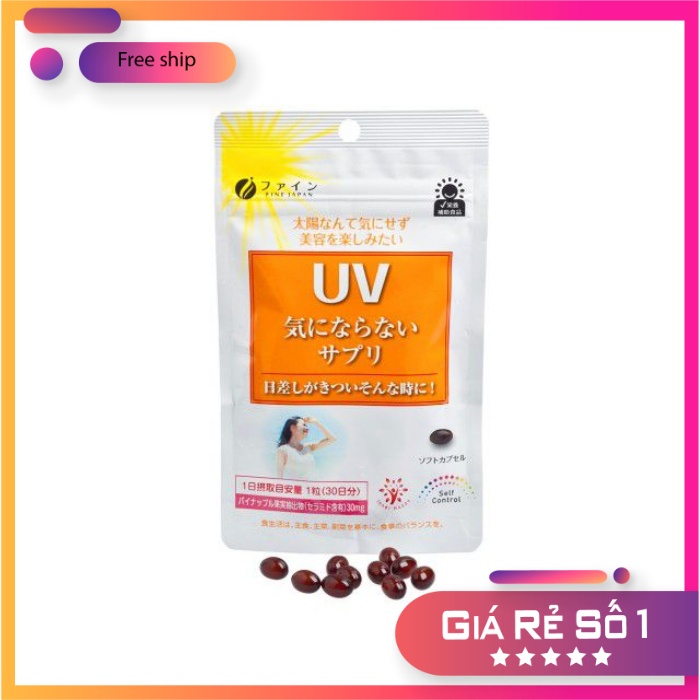 Viên uống chống nắng Fine UV Care Plus 30 viên Nhật Bản