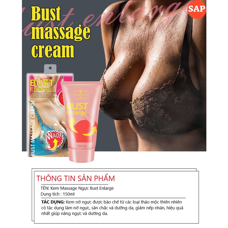Kem Tăng Vòng Một Bust Enlarge Giúp Vòng Một Trở Lên Săn Chắc 120g