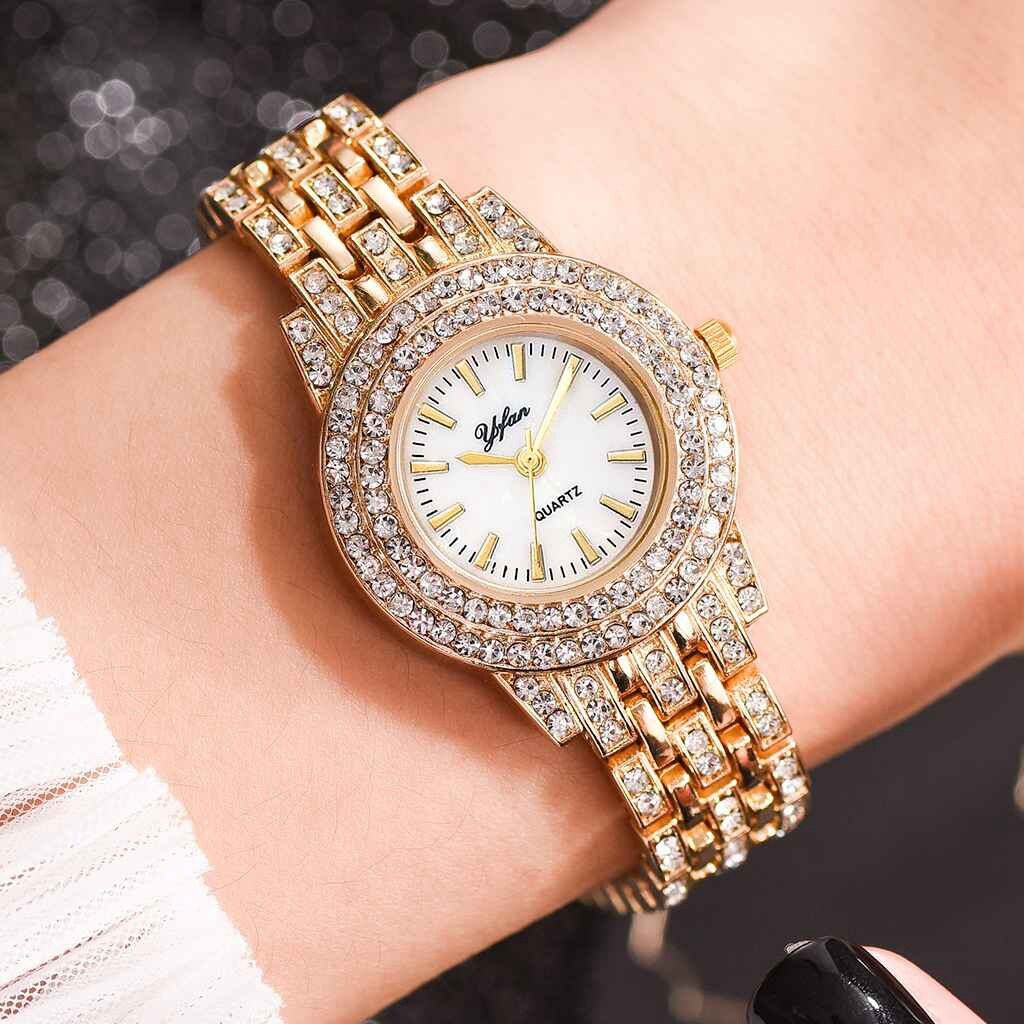 Đồng Hồ Nữ Sang Trọng Nữ Thời Trang Đầy Đủ  Nữ Dây Thép Khí Quyển Cổ Điển Đồng Hồ Thạch Anh Thông Thường