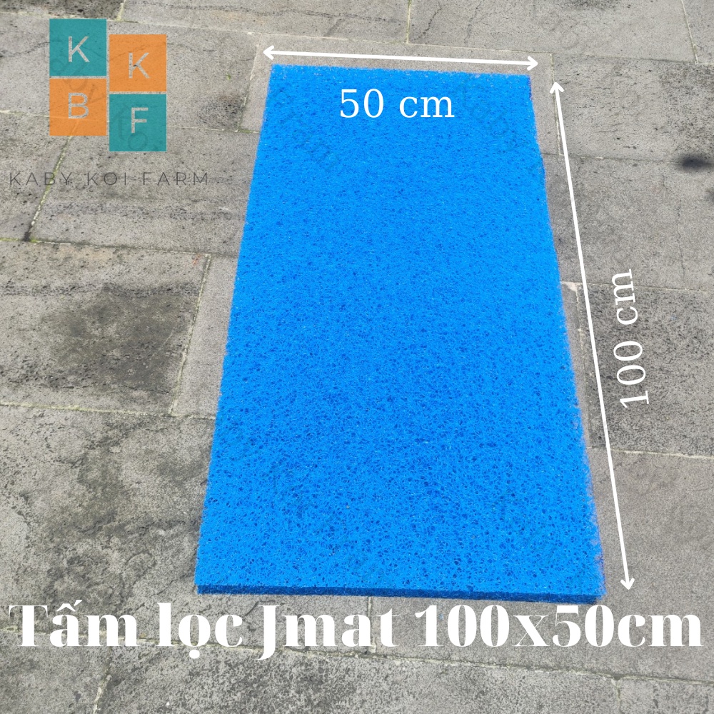 Jmat không keo - bùi nhùi lọc nước | 1m x 50cm | 50cm x 50cm