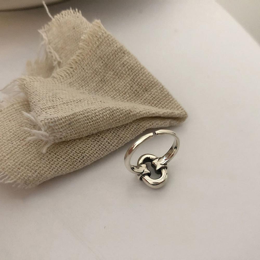 Nhẫn Hở VANES1 Họa Tiết Mặt Cười Và Thánh Giá Thời Trang Cho Nữ