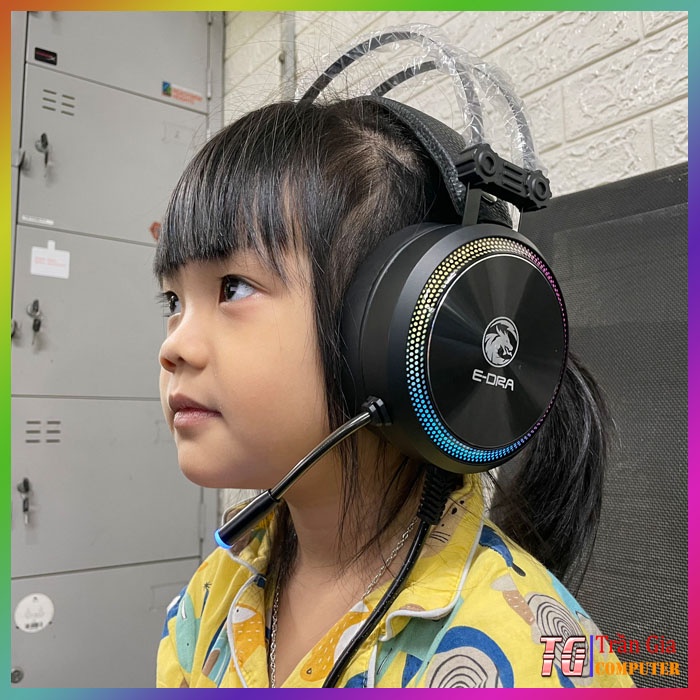 Tai nghe E-Dra EH412 Pro 7.1 Led RGB  bảo hành chính hãng 24 tháng