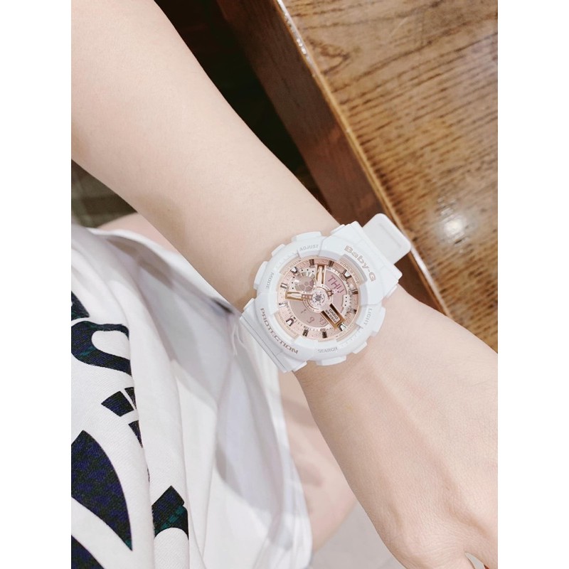 Đồng hồ nữ 𝗖𝗮𝘀𝗶0 𝗕𝗮𝗯𝘆𝗚 𝗕𝗔𝟭𝟭𝟬 - 𝟳𝗔1 .