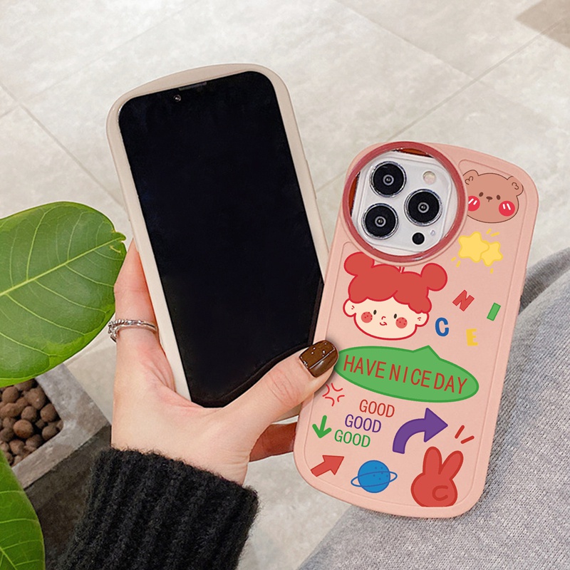 SUNTAIHO Ốp lưng iphone Ốp điện thoại TPU mềm chống vỡ in hình thích hợp cho iphone 11 12 13 pro promax xr xs max 7 8 plus