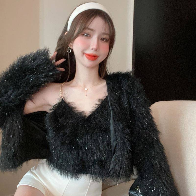 Áo Sweater Dệt Kim Thời Trang Mùa Thu Phong Cách Retro