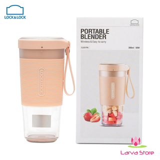 Máy Xay Sinh Tố Cầm Tay Lock&Lock EJJ321 Tiện Lợi Mang Đi - Xay Mọi Lúc Mọi Nơi 300ml - Larva Store