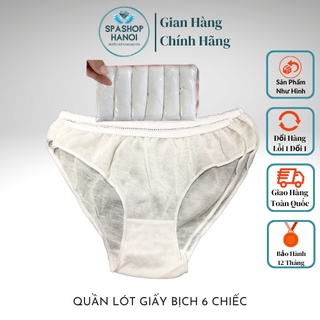 Quần lót giấy bịch 6 chiếc - cá nhân spa - tmv