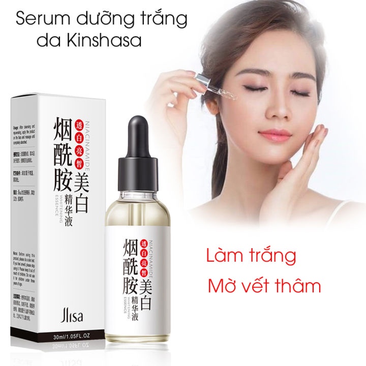 Serum Dưỡng Trắng Da Mặt Giảm Mụn, Tàn Nhang, Làm Sáng Và Dưỡng Ẩm Cho Da, Giúp Se Khit Lỗ Chân Lông