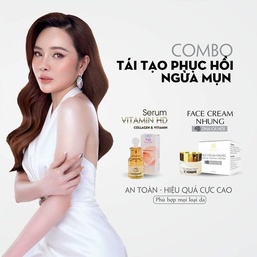 Kem Face Nhung Phạm Điệp Beauty, Giúp Sáng Da, Giảm Mụn Thâm