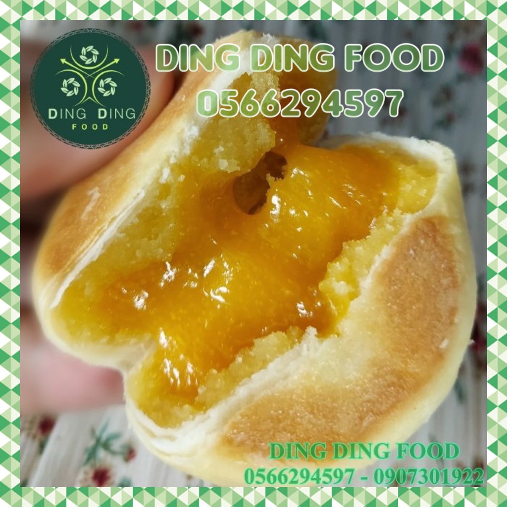 Bánh Pía Mini Kim Sa Đậu Trứng 480g [12 BÁNH] Tân Huê Viên| Pía Kim Sa Mini| Pía Không Sầu Riêng - DING DING FOOD