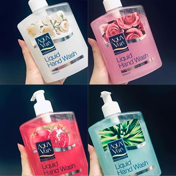 Nước Rửa Tay Aqua Vera 500ml Thổ Nhĩ Kỳ Nhiều Mùi Vị