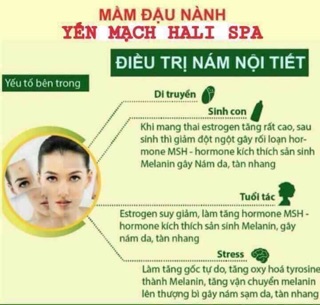 Mầm đậu nành Hali spa