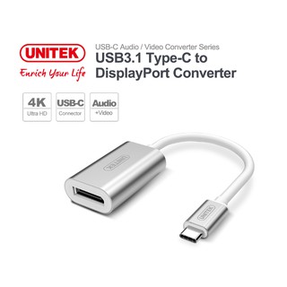 Cáp chuyển Type-C sang DisplayPort Unitek Y-6317