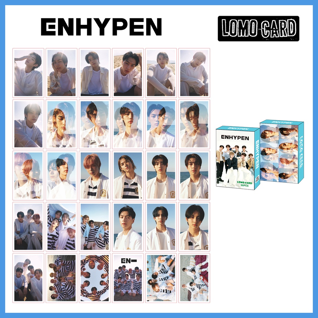 ENHYPEN TWICE Straykids TXT Album Photocard Lomo Card 30 chiếc / hộp